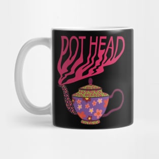 Pot head teapot Mug